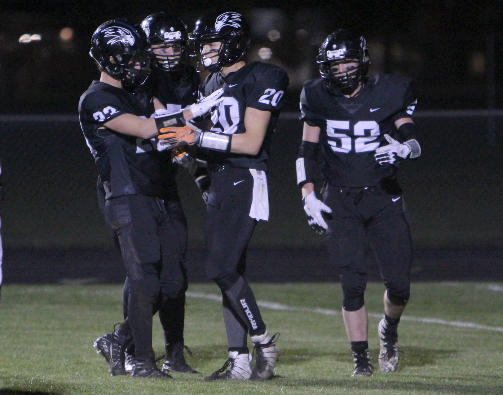 Spencer/Columbus at Bloomer football 10-25-19